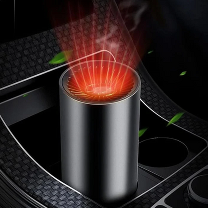 Universal car heater & cooler, 12V portable defroster with 360° rotation for fast heating/cooling in car, SUV, truck.