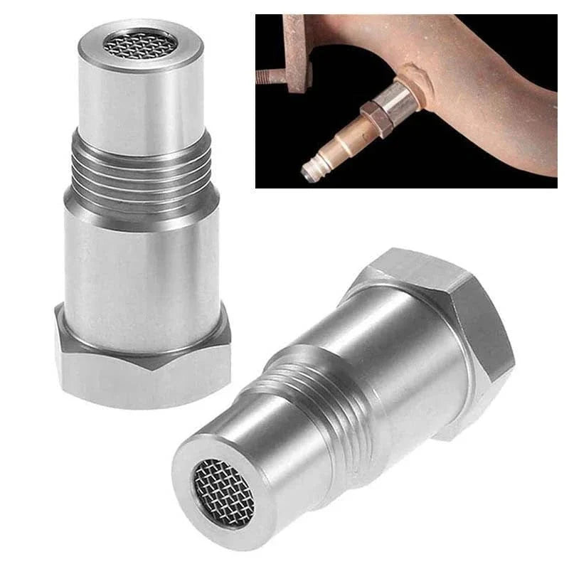Universal Car O2 Oxygen Sensor Adapter for CEL Fix. M18*1.5 automotive exhaust part to eliminate check engine light.