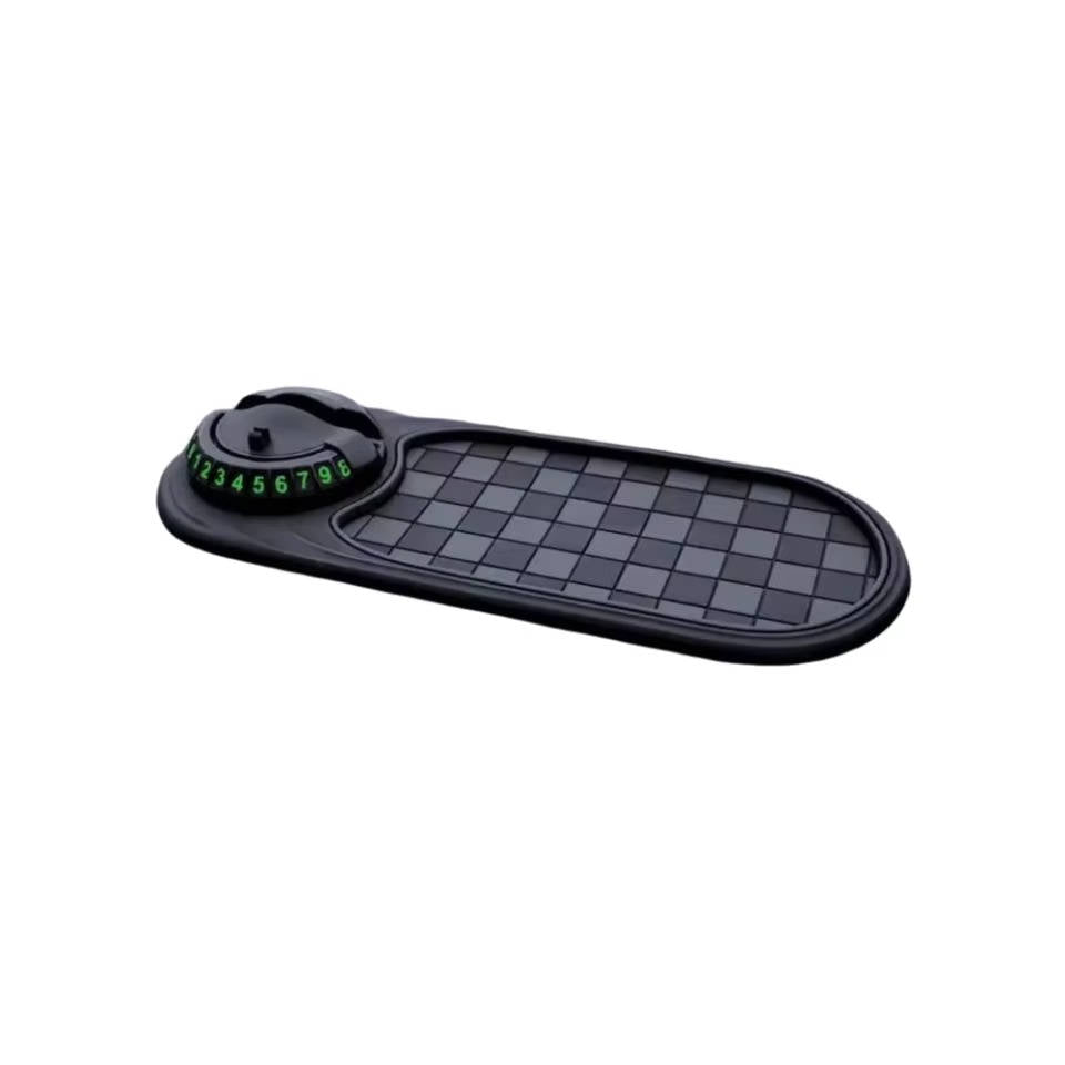 Secure universal car phone holder & organizer, an essential anti-slip dashboard vehicle accessory.