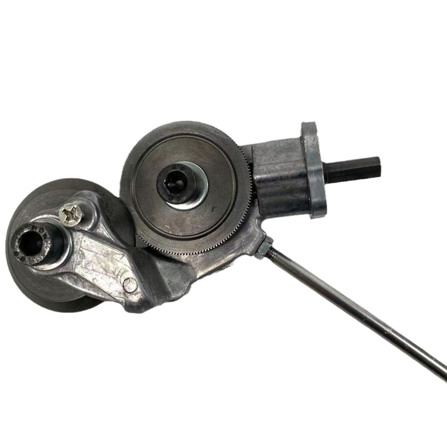 Versatile electric drill metal cutter attachment for quick, clean cuts on sheet metal, steel, and aluminum.