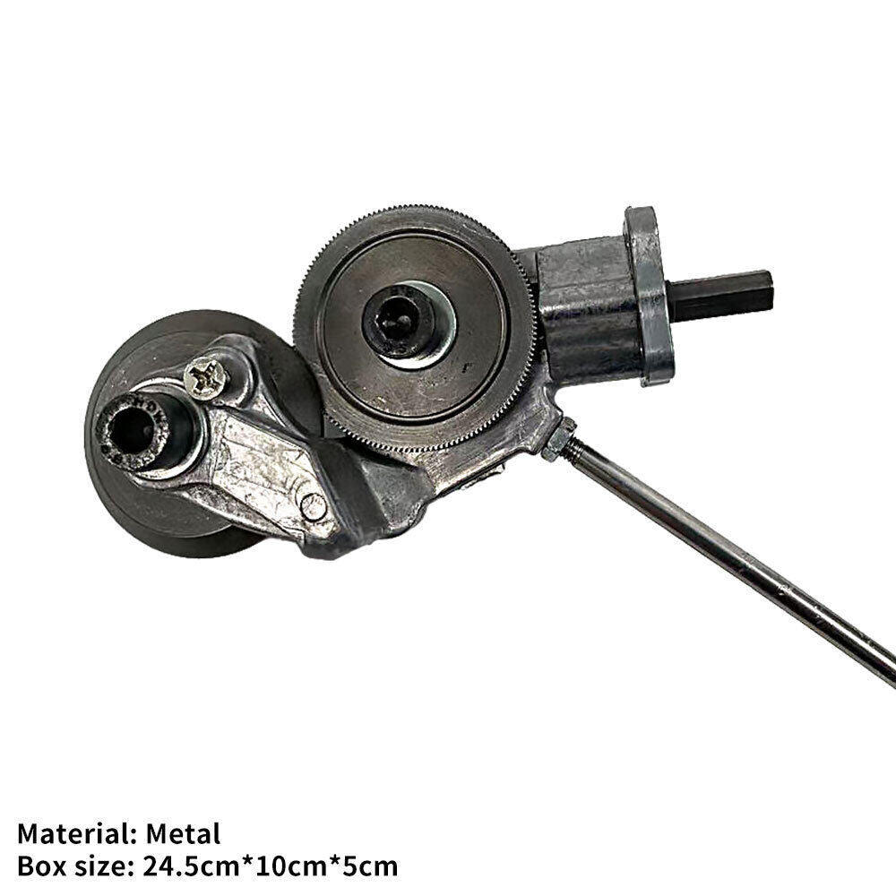 Universal power tool accessory: sheet metal plate cutter drill attachment for efficient metal cutting jobs.