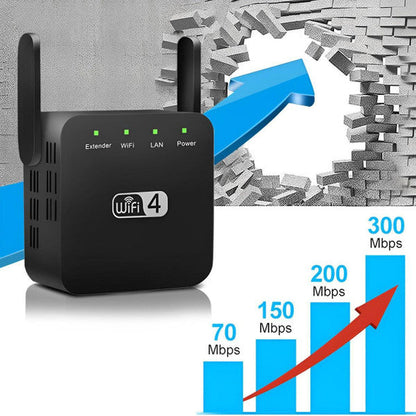 Dead zone killer WiFi Repeater. Boost your signal, extend WiFi range for reliable home tech and seamless connection.