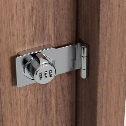 Universal keyless entry combination door lock for enhanced home security. Durable, modern access control.