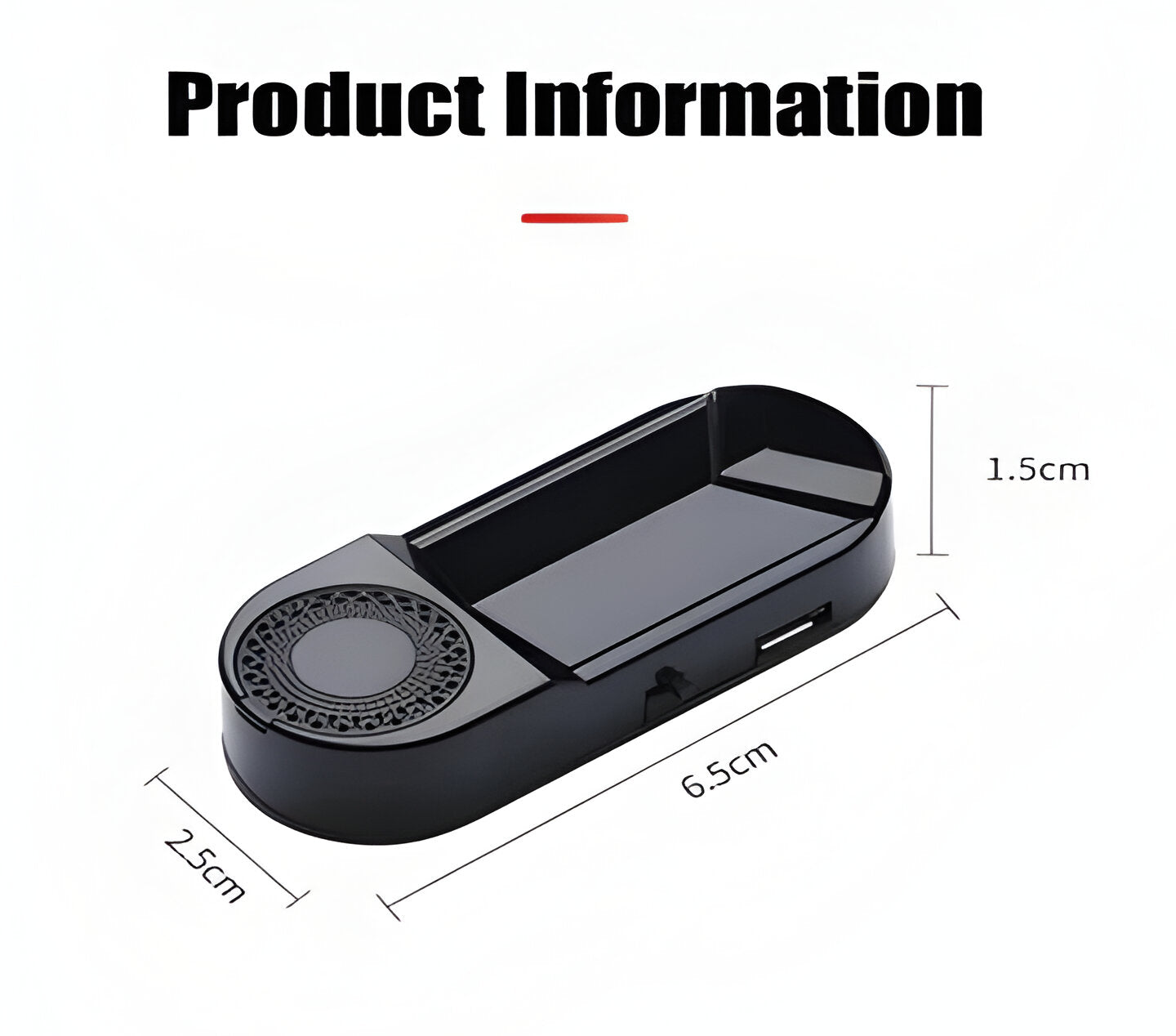 Compact solar-powered radar detector for vehicle & bike. Provides collision warning, laser detection & road safety.