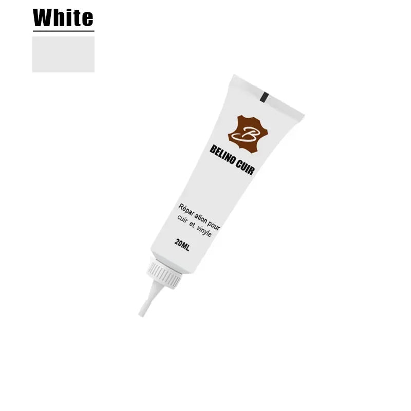 Universal Leather Crack Filler Gel easily restores worn upholstery, car seats & furniture to look like new.