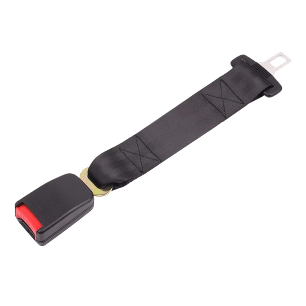 Heavy-duty universal fit seat belt extender, a crucial car accessory for vehicle safety & driving comfort.