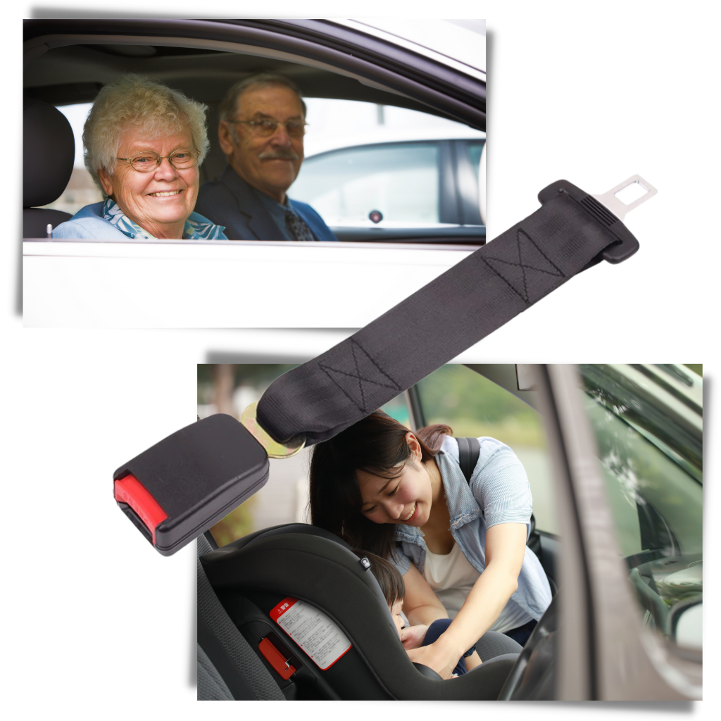 Premium universal seat belt extender, a vital driving aid for enhanced comfort, security & vehicle safety.