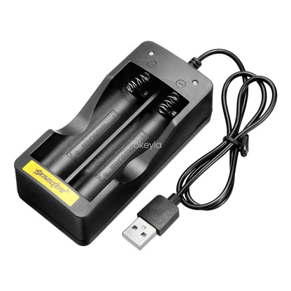 High-performance universal smart charger for 18650 and 26650 rechargeable Li-ion batteries
