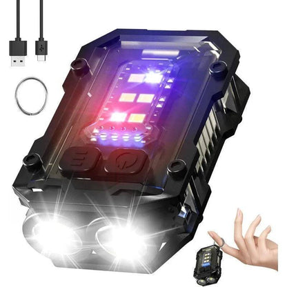 USB-C rechargeable mini tactical flashlight, EDC light, portable for camping and hiking