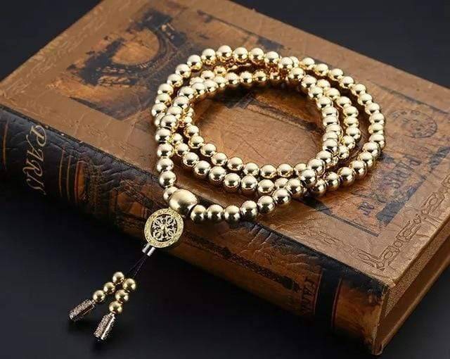 High-quality 10mm Buddha Beads EDC Chain, designed for durability and daily carry in nature.