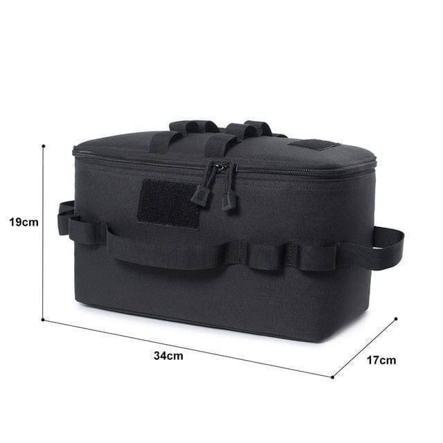 Versatile outdoor storage solution, can be used as a duffel or camp storage container