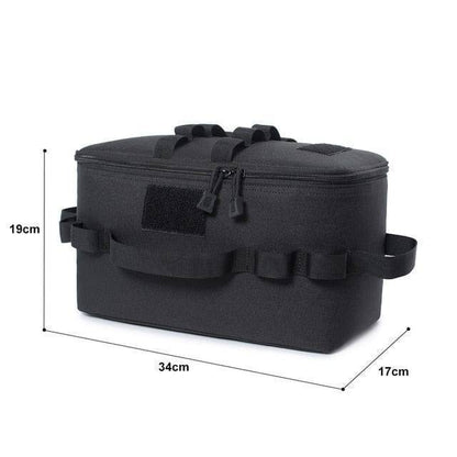 Versatile outdoor storage solution, can be used as a duffel or camp storage container