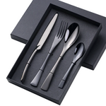 4pcs Black Regalware Set