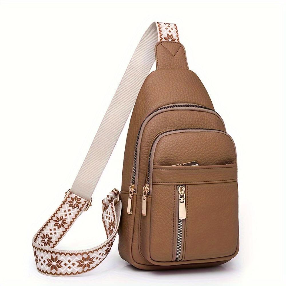 Retro women's shoulder bag in classic black leather, durable fashion accessory.
