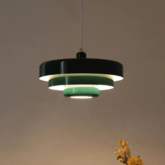 Vintage LED pendant light, a timeless ceiling lamp enhancing home decor with retro style.
