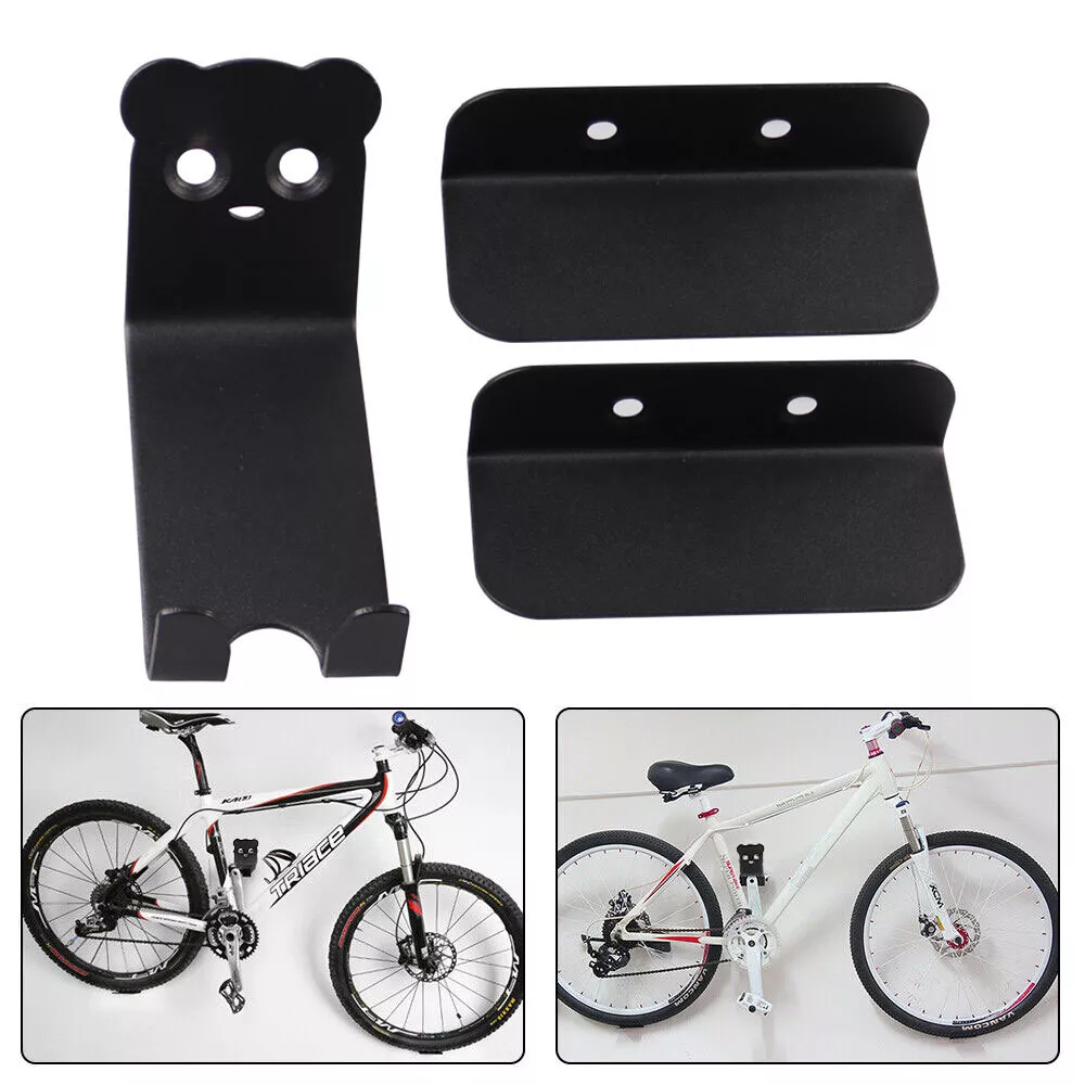 Modern wall mount bike storage rack. Sleek design, perfect for home decor & organizing your bicycle space efficiently.