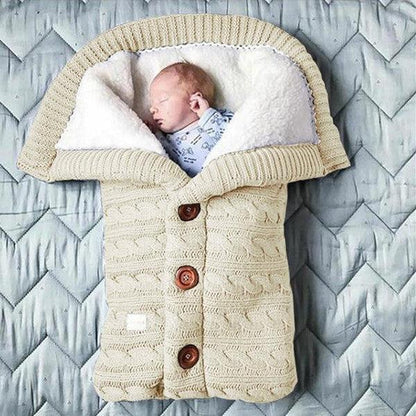 Soft fleece baby swaddle blanket, ultra-cozy wrap for infants. Gentle & warm for newborn essentials.