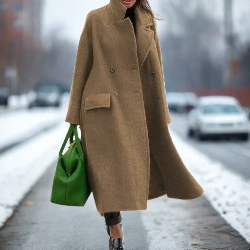 Warm women's winter jacket, modern fit comfort, a stylish & versatile choice for cold weather.