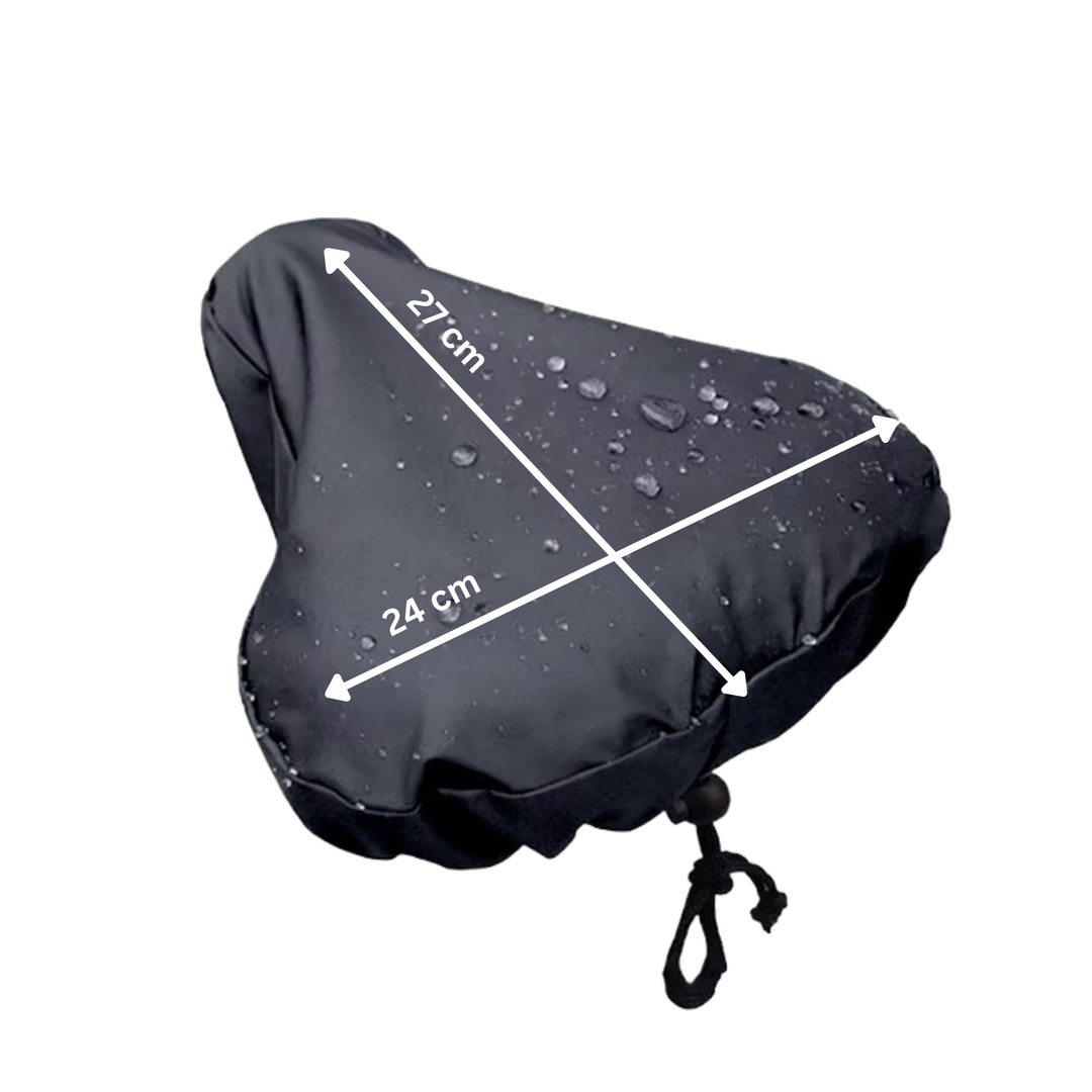 Waterproof bicycle seat cover, perfect cycling gear for robust bike protection against rain
