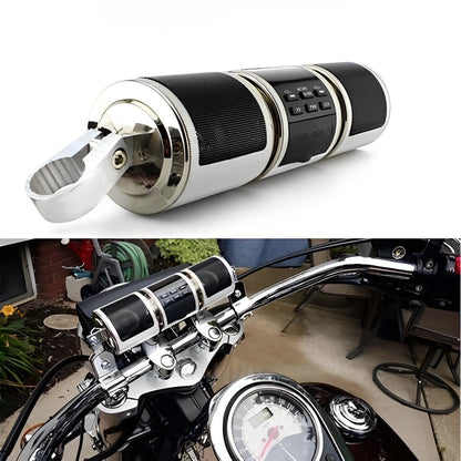Waterproof motorcycle Bluetooth speakers for crystal-clear road music. Weather-resistant universal bike audio system.