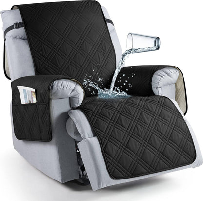 Soft, comfortable & waterproof recliner cover, offering full furniture protection against spills.