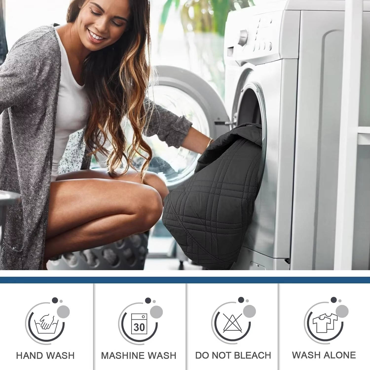 High-quality machine washable recliner cover, a reliable furniture protector for all seasons.