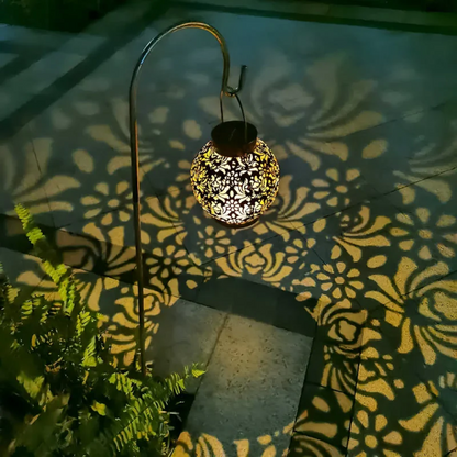Versatile waterproof solar LED garden lamp, perfect for outdoor lighting & easy patio installation.