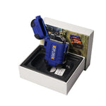 Blue with box