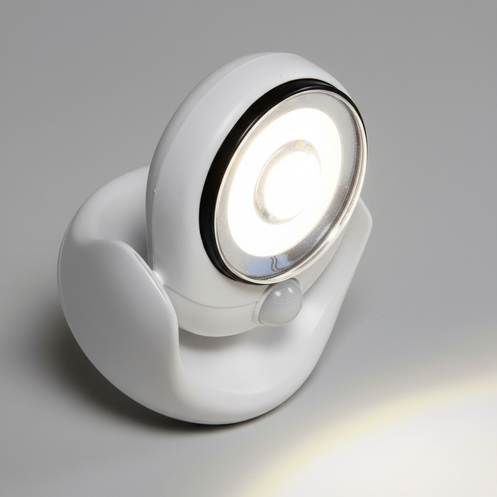 NightBeam wireless LED motion sensor light for outdoor spaces, offering bright, energy-efficient security lighting.