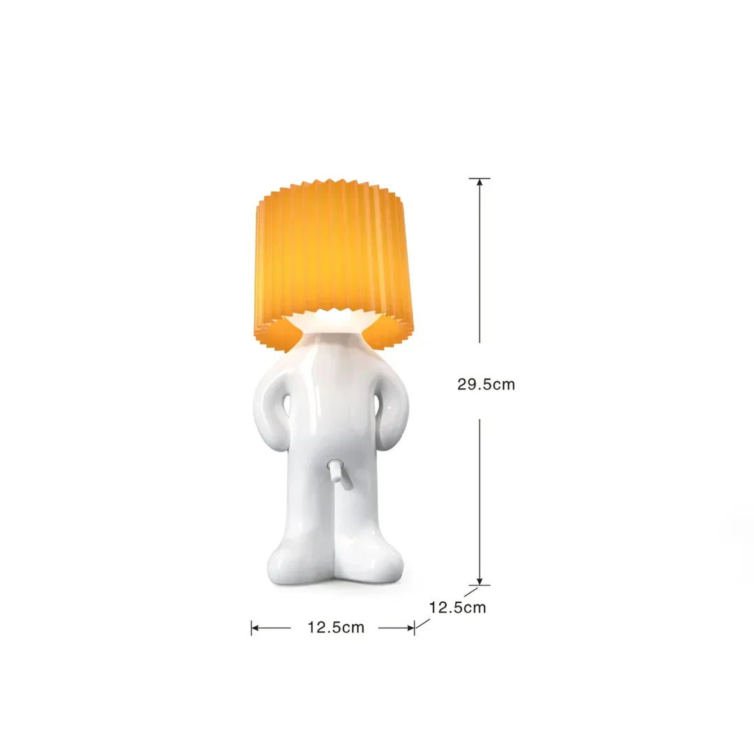 Whimsical decorative LED lamp, a colorful table light for lively room ambiance & home decor.