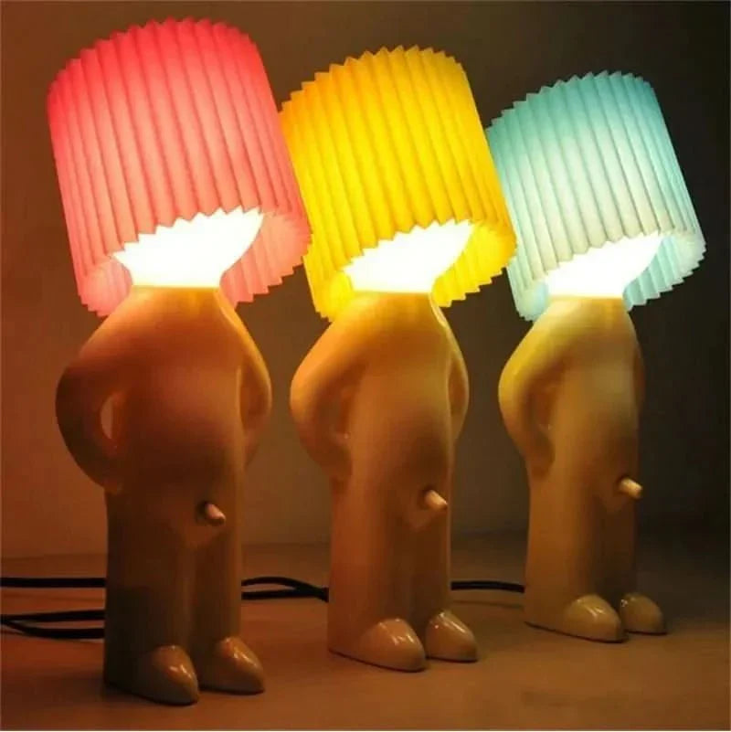 Playful & energy-efficient LED lamp, a colorful decorative mood light for any room.