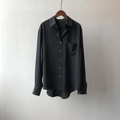 Elegant Women's Monaco Blouse, a polished formal top offering effortless style for office or casual chic.