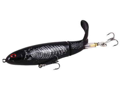 Soft rotating tail Whopper Plopper, an essential fishing lure for topwater enthusiasts