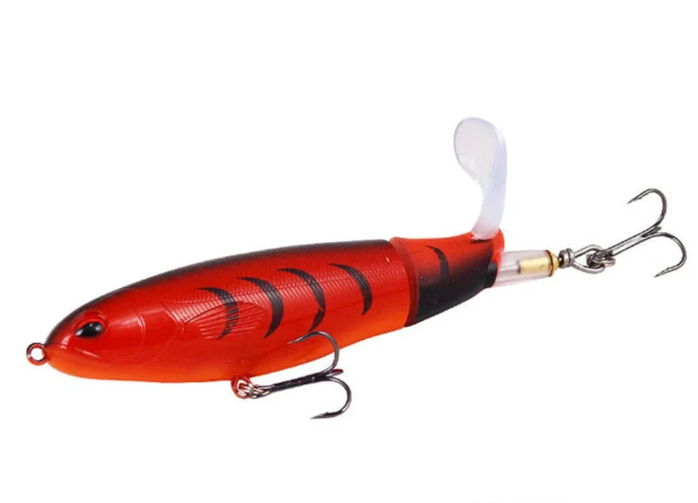 Whopper Plopper fishing tackle, versatile topwater bait for many fishing conditions