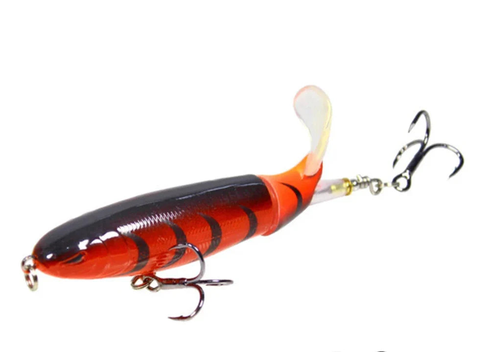 Experience success with Whopper Plopper, a topwater lure for challenging bass