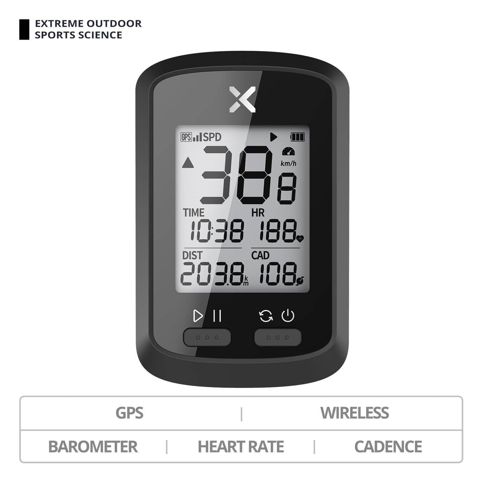 Wireless ANT+ Cycling Speedometer for Bicycles