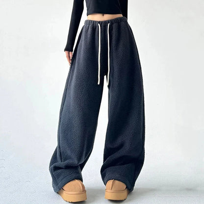 Brown women's Alta relaxed sweatpants, ideal for ultimate comfort & style, great for lounging or casual outfits.