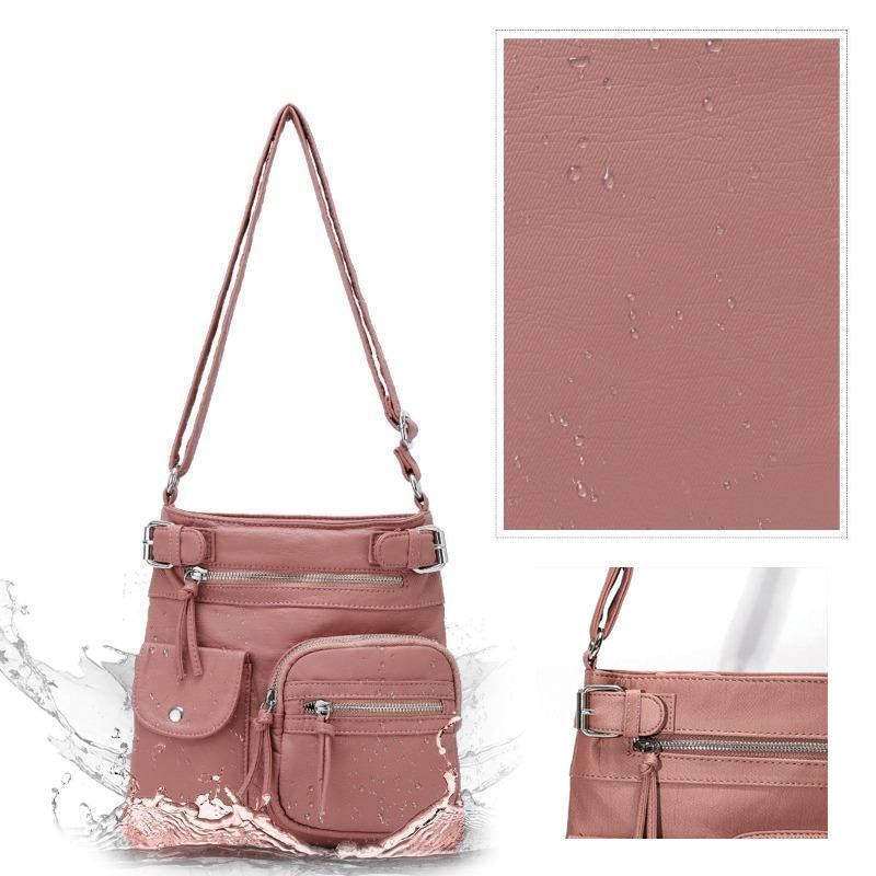 Women's stylish anti-theft bag, designed for comfortable wear & peace of mind.
