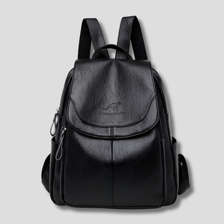 Secure anti-theft travel backpack for women, multi-color fashion shoulder bag for daily essentials.