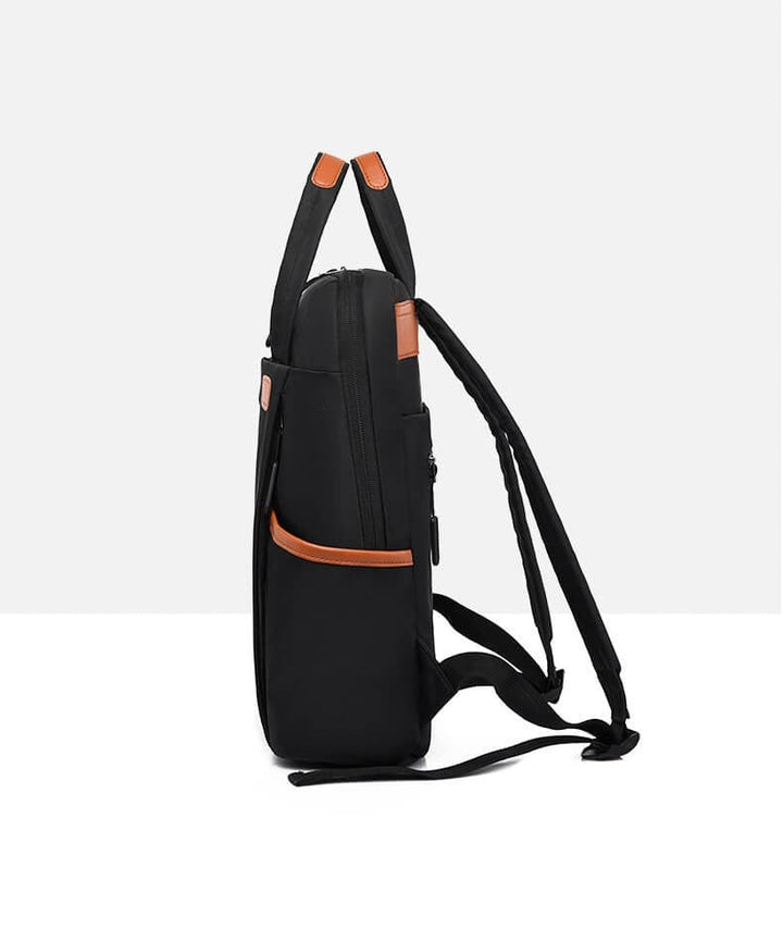 Durable oxford fabric anti-theft women's backpack. Water resistant, lightweight, perfect for travel & security.