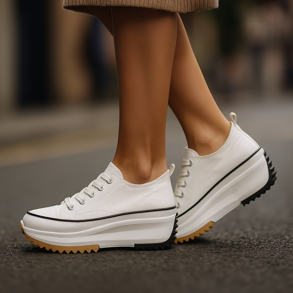 Arlina Rise women's platform sneakers: comfortable, shock-absorbing, perfect for daily casual & athletic wear.