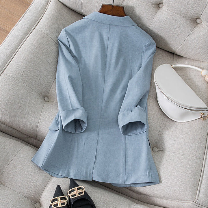Women's Ava blazer: comfortable, stylish, and versatile. Great for everyday wear, office, or a casual look.