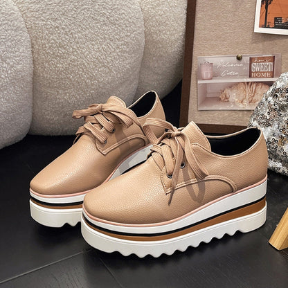 Stylish white women's comfort sneakers, perfect for walking & providing excellent foot support.