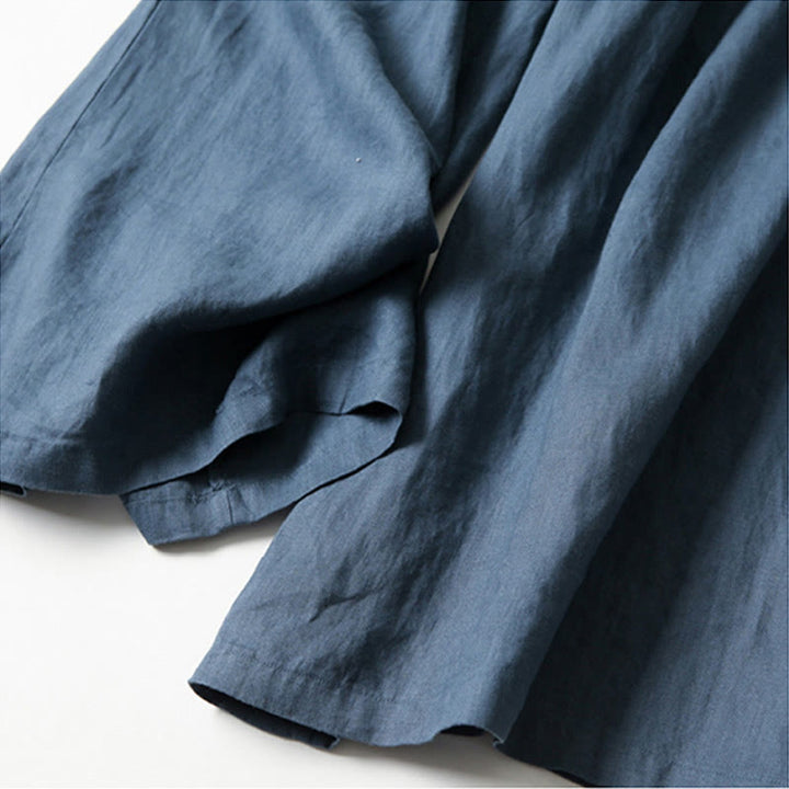 Casual chic women's flowy wide-leg pants in olive green, high-waisted for ultimate comfort.