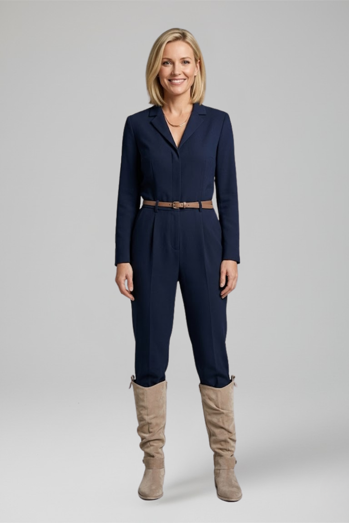 Stylish women's tall knee-high boots, perfect for casual outfits. Features a convenient side zipper closure.