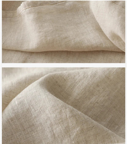 Stylish women's cami tank top with breathable cotton-linen blend fabric, great for relaxed summer looks.