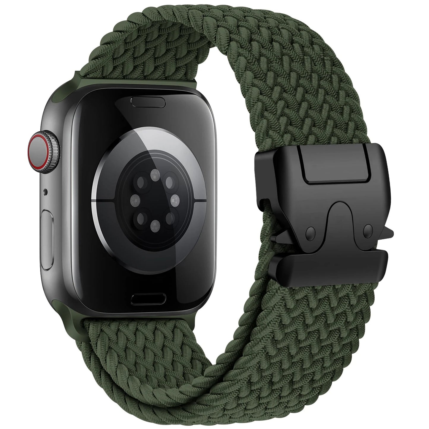 Essential women's tech accessory: breathable elastic smartwatch band, 1.50-1.93in sizes.
