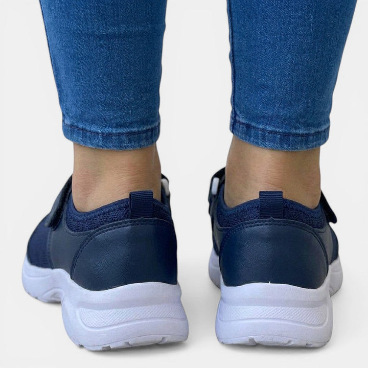 Versatile breathable slip-on sneakers for women, designed for orthopedic comfort & support.