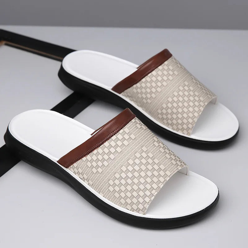 Back view of women's comfort walking sandals, highlighting sturdy design for daily use.