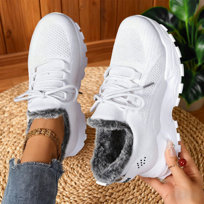 Versatile women's casual lace-up sneakers, providing ultimate lightweight comfort for all activities.